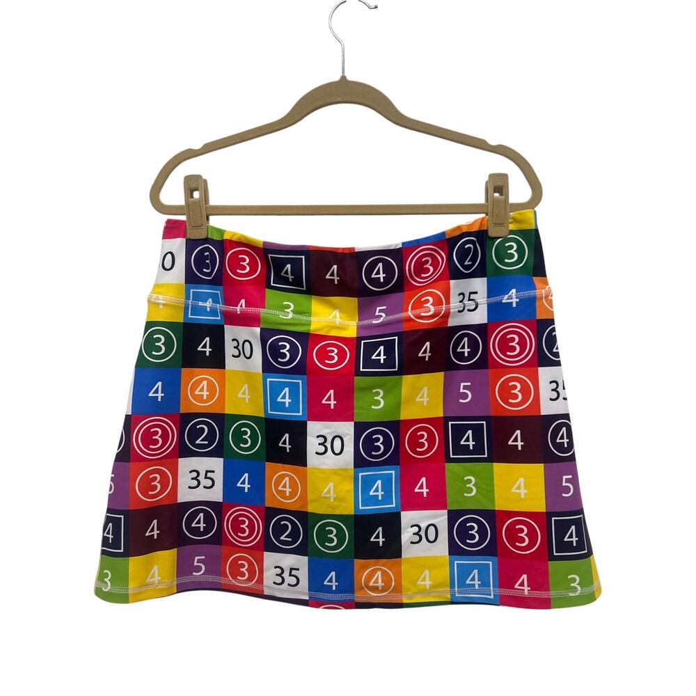 ReadyGOLF Scorecard Pickleball Tennis Golf Skirt Skort XL